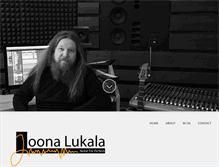 Tablet Screenshot of joonalukala.com